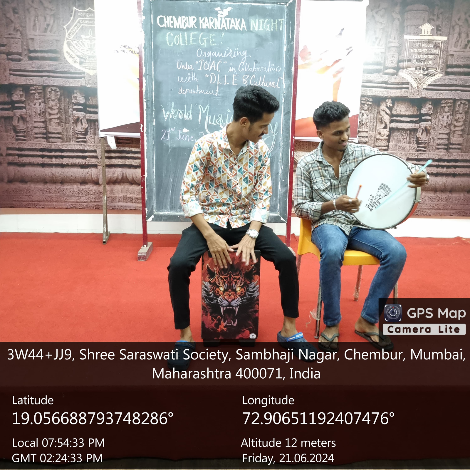 Chembur Karnataka Night College Sharing and Caring