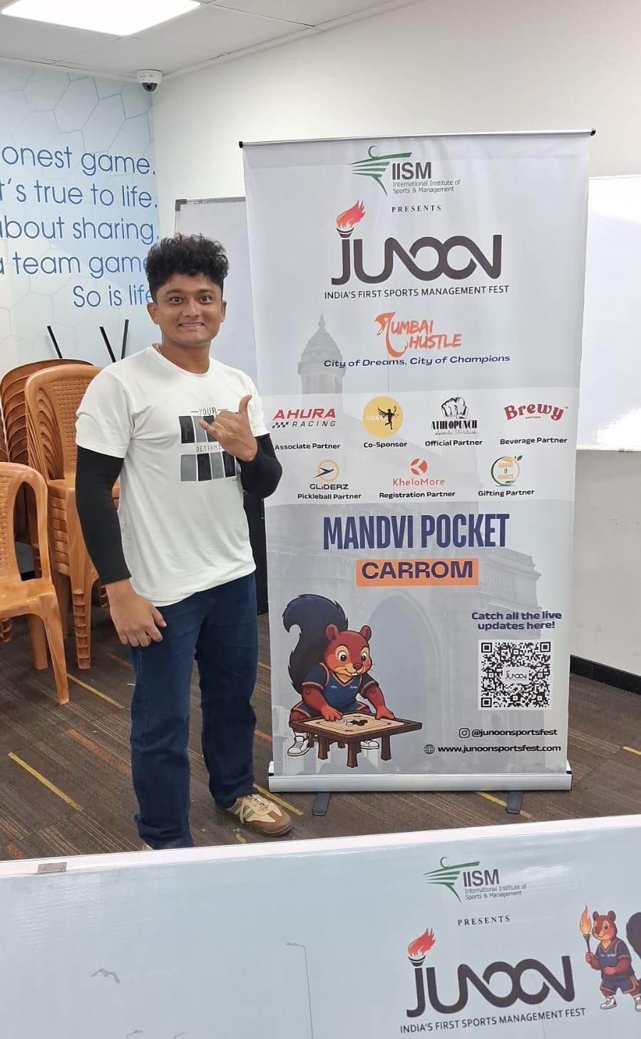 Carrom Competition Action