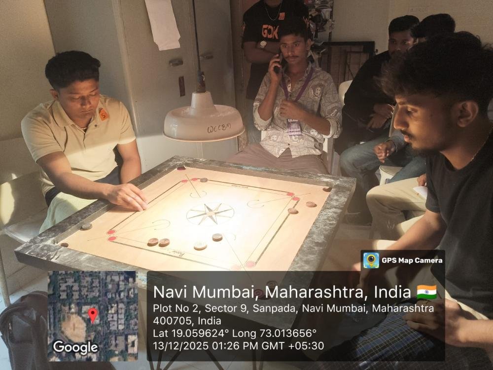 Carrom Competition Moment 1